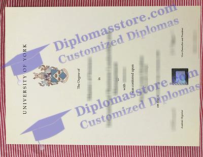 University of York diploma