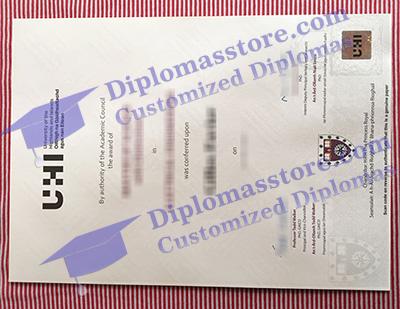 University of the Highlands and Islands diploma