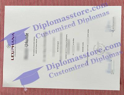 Universität Lüneburg diploma
