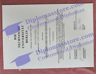 Technische Universität Berlin diploma