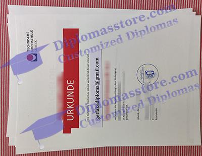 TH Lübeck urkunde certificate