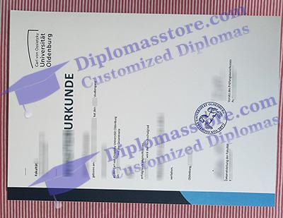 Universität Oldenburg diploma