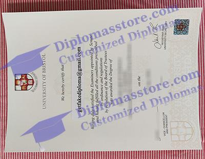 University of Bristol certificate