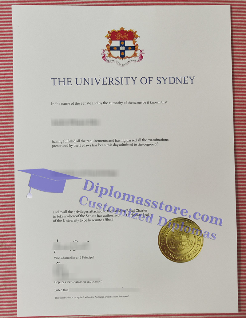 University of Sydney diploma, USyd degree,