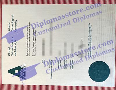 Atlantic Technological University diploma