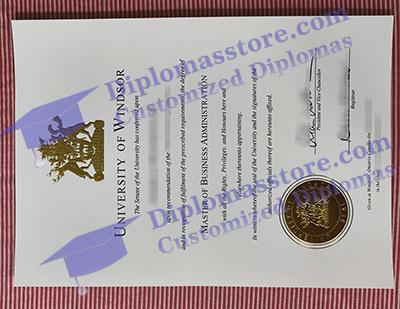 Windsor University diploma