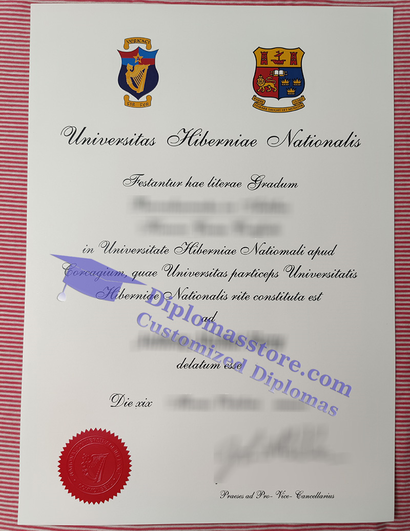 NUI Galway degree, Universitas Hiberniae Nationalis Corcagium diploma,