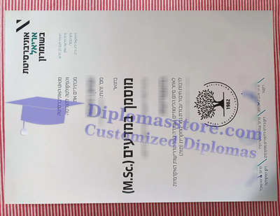 Ariel University certificate