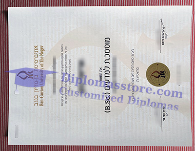 Ben-Gurion University degree