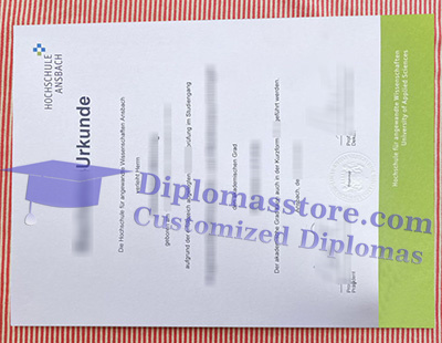 Hochschule Ansbach diploma