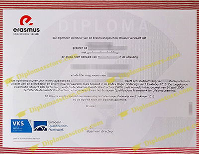 Erasmushogeschool Brussel degree