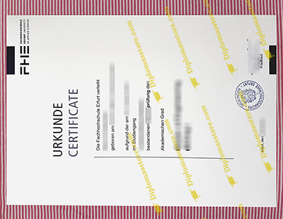 Fachhochschule Erfurt diploma