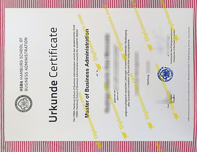 Hamburg School of Business Administration diploma