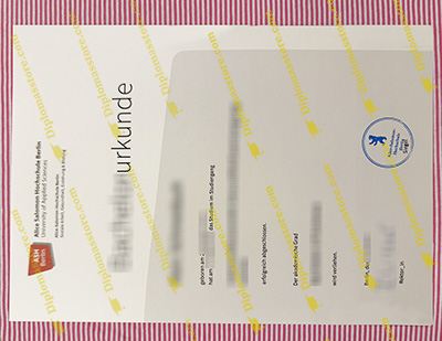 Alice Salomon Hochschule Berlin diploma
