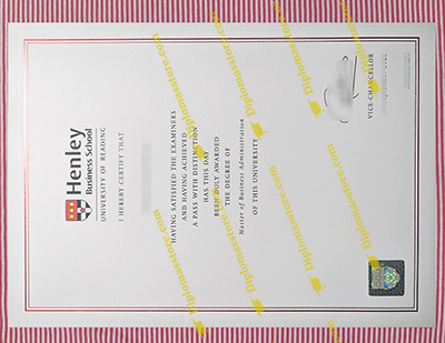 Henley Business School diploma
