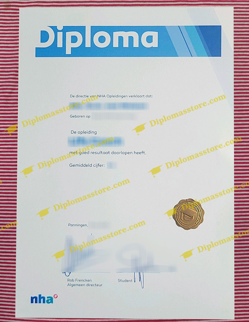 Hogeschool NHA diploma