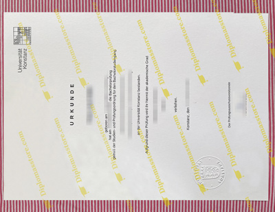 Universität Konstanz diploma