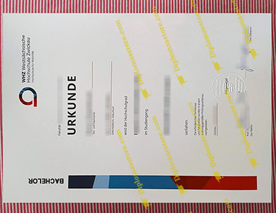 Westsächsische Hochschule Zwickau degree