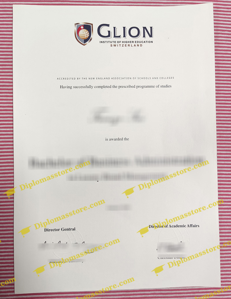 Glion Institute of Higher Education degree, buy hospitality management diploma,