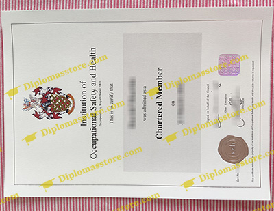 IOSH Certificate