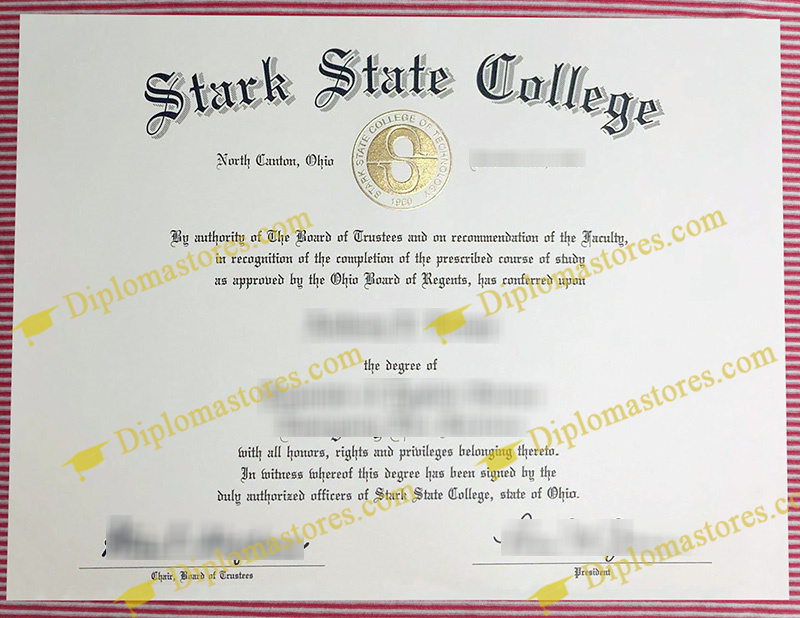 Stark State College diploma, Stark State College degree,