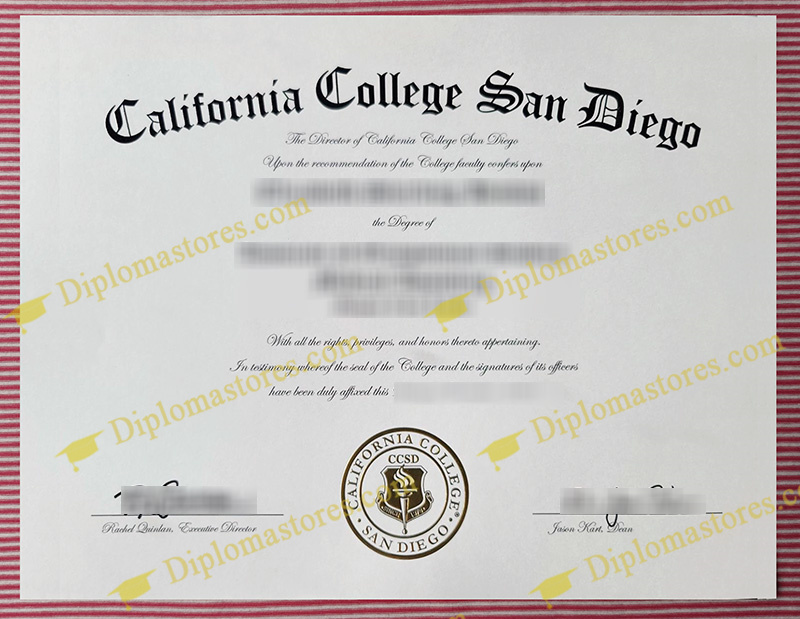California College San Diego diploma, California College San Diego degree,