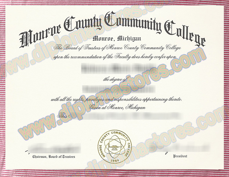Monroe County Community College diploma, buy Monroe County Community College degree,