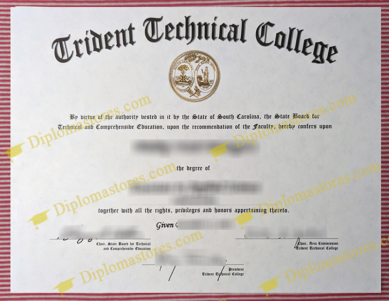 Trident Technical College diploma, Trident Technical College degree,