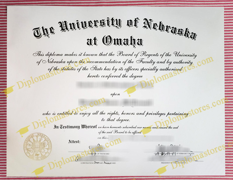 University of Nebraska at Omaha diploma, University of Nebraska at Omaha degree,