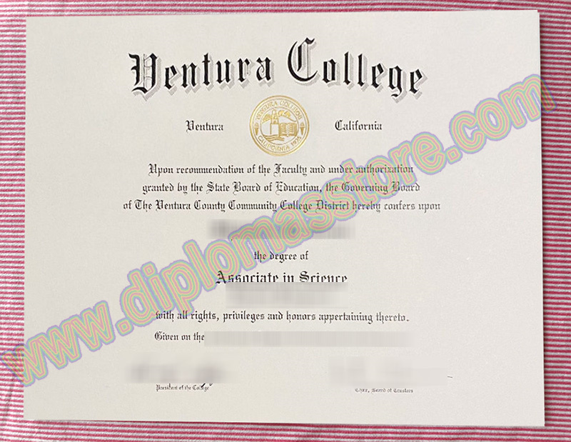 Ventura College diploma, Ventura College degree,
