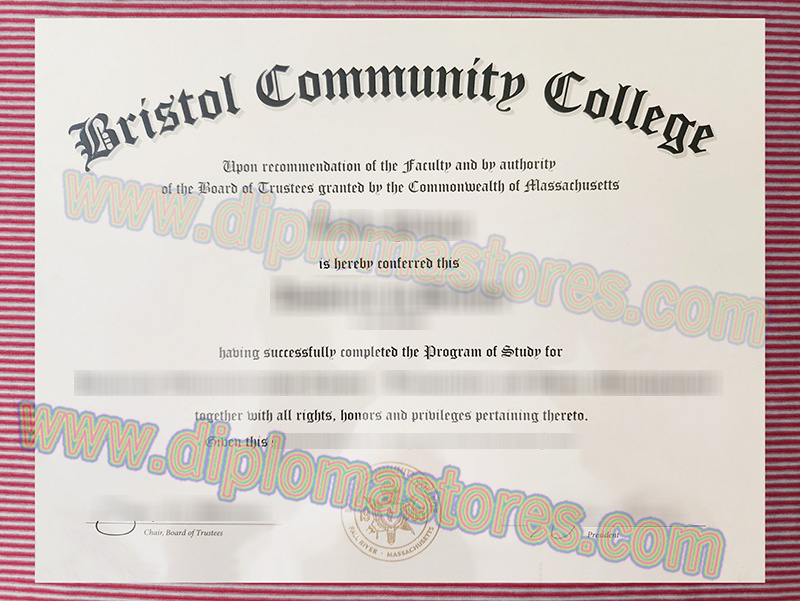Bristol Community College diploma, Bristol Community College degree,
