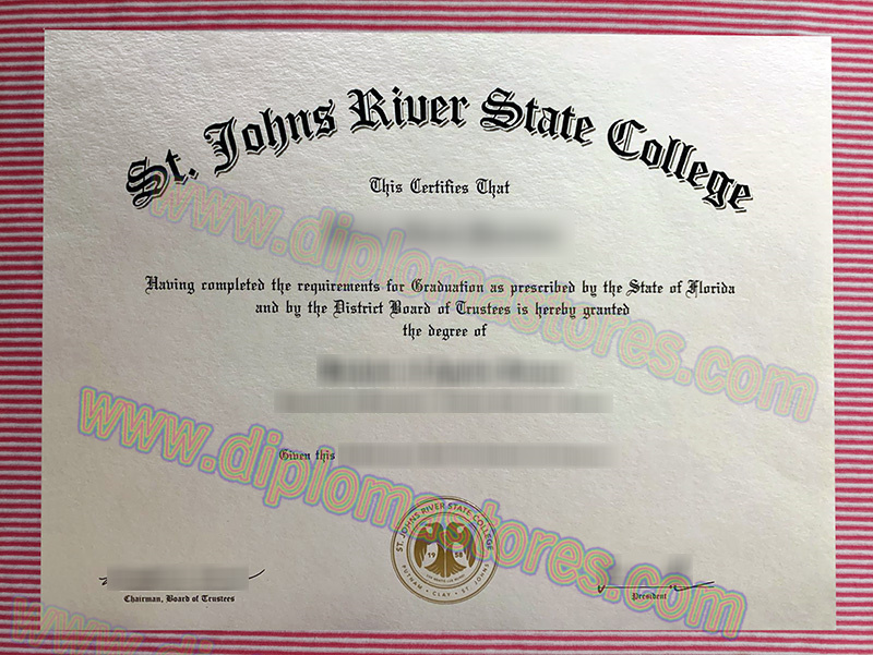 St. Johns River State College diploma